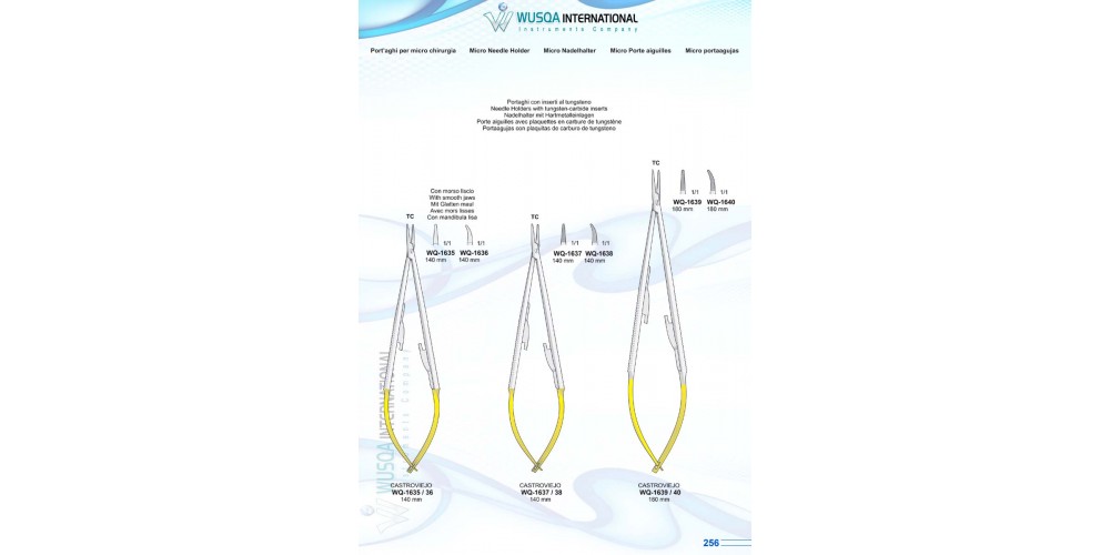 TC Micro Needle Holders